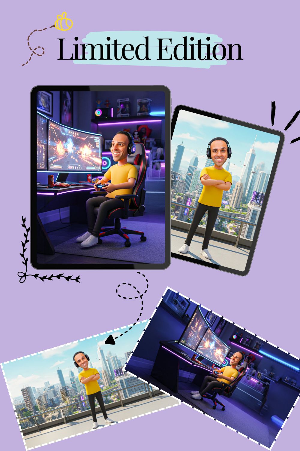 Estubegaming Limited Edition Photo Pack – 2+1 Free - EstubeGaming