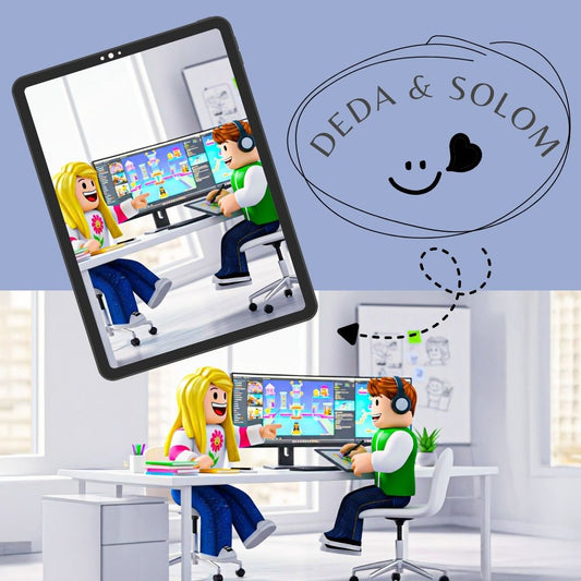 Deda & Solom Digital mobile / ipad Wallpaper - EstubeGaming